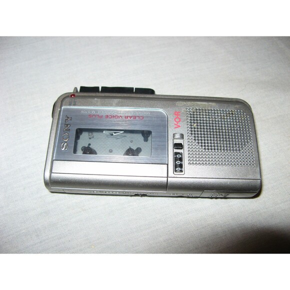 Sony M-570V Microcassette Corder Voice Recorder VOR Clear Voice PARTS/REPAIR - Picture 1 of 5